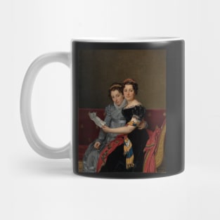 The Sisters Zénaïde and Charlotte Bonaparte - Jacques-Louis David Mug